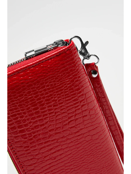 Moodo Denarnica s sponko rdeča Moodo