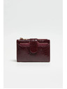 Moodo Denarnica z živalskim vzorcem vinsko rdeča Moodo