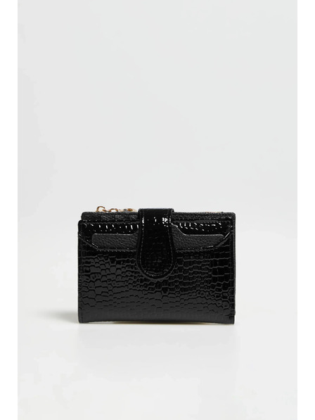 Moodo Denarnica z živalskim vzorcem črna Moodo