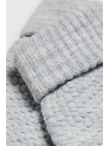 Moodo Pletene sive rokavice Moodo