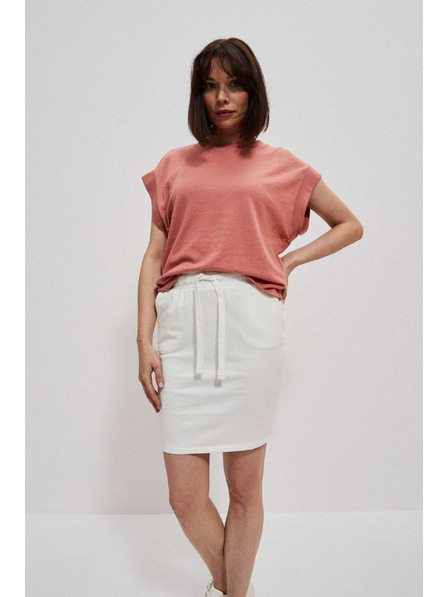 Moodo Gladko krilo do kolen biserasto Moodo