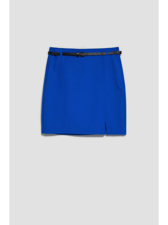 Moodo Modro mini krilo z pasom Moodo