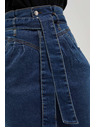 Moodo Jeans krilo z visokim pasom Moodo