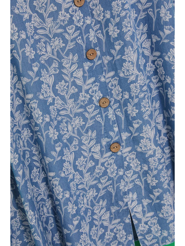 Moodo Lyocellovo krilo s cvetličnim tiskom Moodo