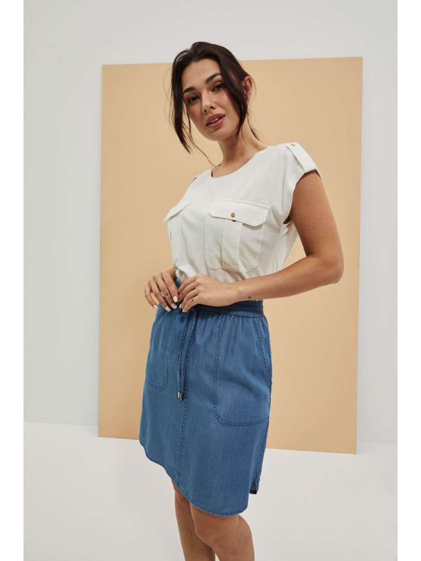 Moodo Preprosto krilo iz lyocellove tkanine Moodo