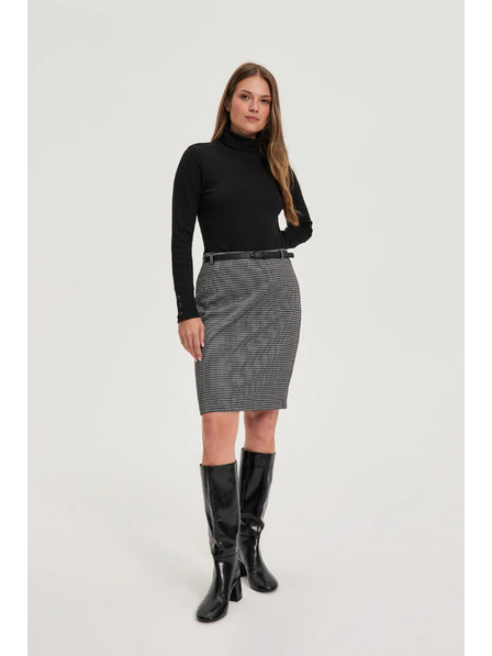 Moodo Krilo v pepita vzorcu siva Moodo