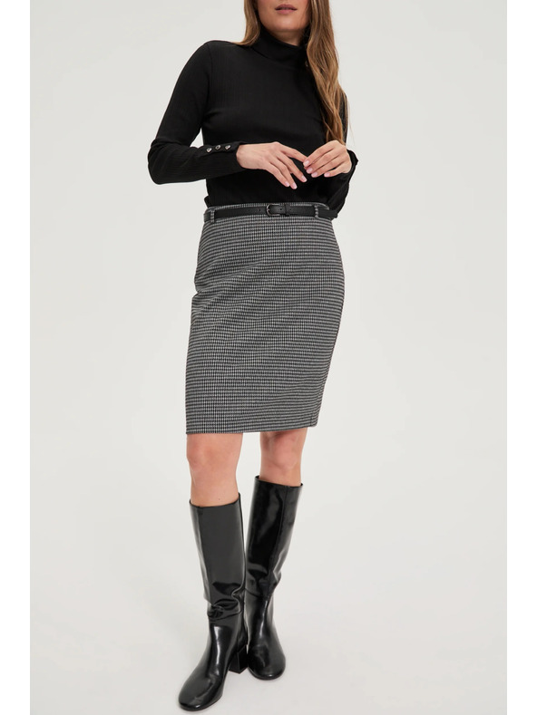 Moodo Krilo v pepita vzorcu siva Moodo