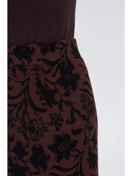 Moodo Pleteno rjavo krilo Moodo