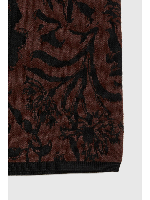 Moodo Pleteno rjavo krilo Moodo