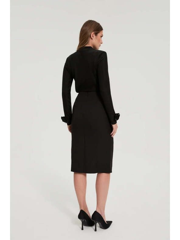 Moodo Črno krilo z volani Moodo