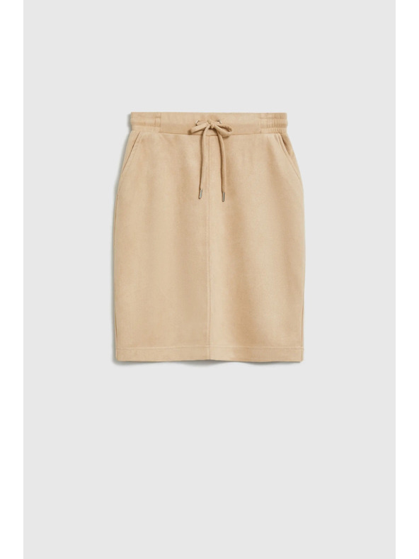 Moodo Bež preprosto krilo Moodo