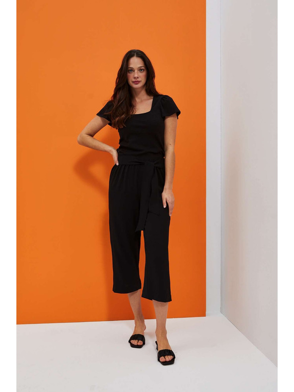 Moodo Hlače z vezanjem v pasu Moodo