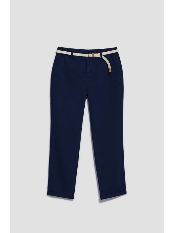 Moodo Temno modre chino hlače Moodo
