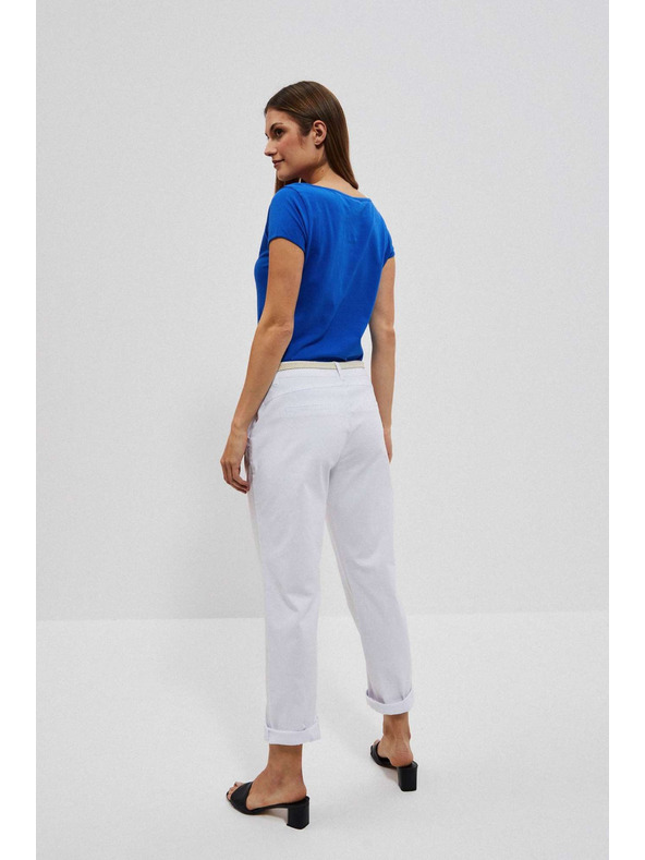 Moodo Bele chino hlače Moodo