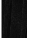 Moodo Črne hlače z širokim hlačnicami iz rebraste tkanine Moodo