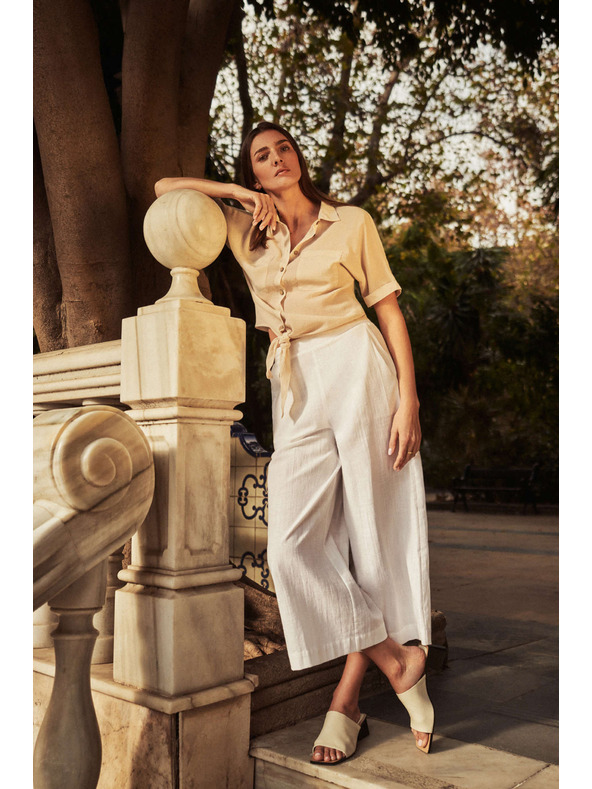 Moodo Bombažne hlačke Moodo