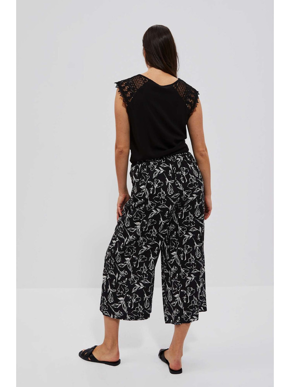 Moodo Hlače s cvetnimotiskom Moodo