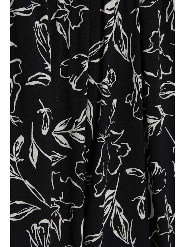 Moodo Hlače s cvetnimotiskom Moodo