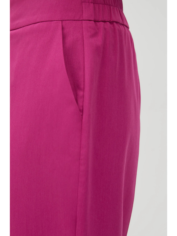 Moodo Fuksijske hlače z ravnimi hlačnicami Moodo