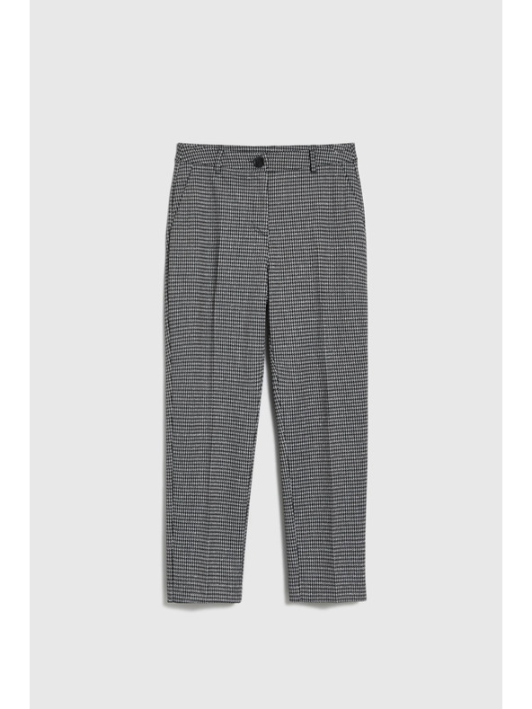 Moodo Sive hlače v pepita vzorcu Moodo