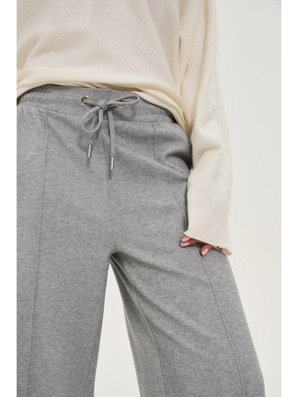 Moodo Sive hlače z širokim hlačnicami Moodo