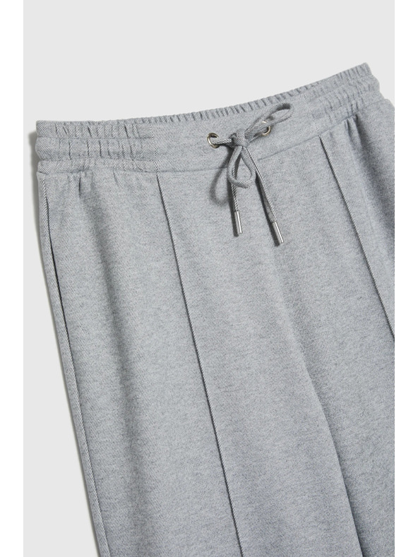 Moodo Sive hlače z širokim hlačnicami Moodo