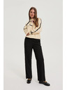 Moodo Črne hlače z pasom Moodo