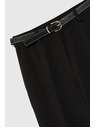 Moodo Črne hlače z pasom Moodo