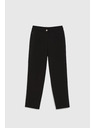Moodo Gladke črne hlače Moodo