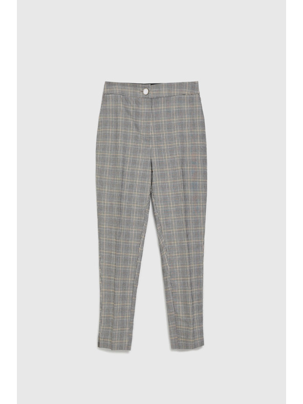 Moodo Sive kariraste hlače Moodo