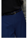 Moodo Temno modre hlače z pasom Moodo