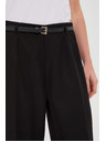 Moodo Črne hlače z pasom Moodo