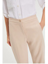 Moodo Gladke bežaste hlače Moodo