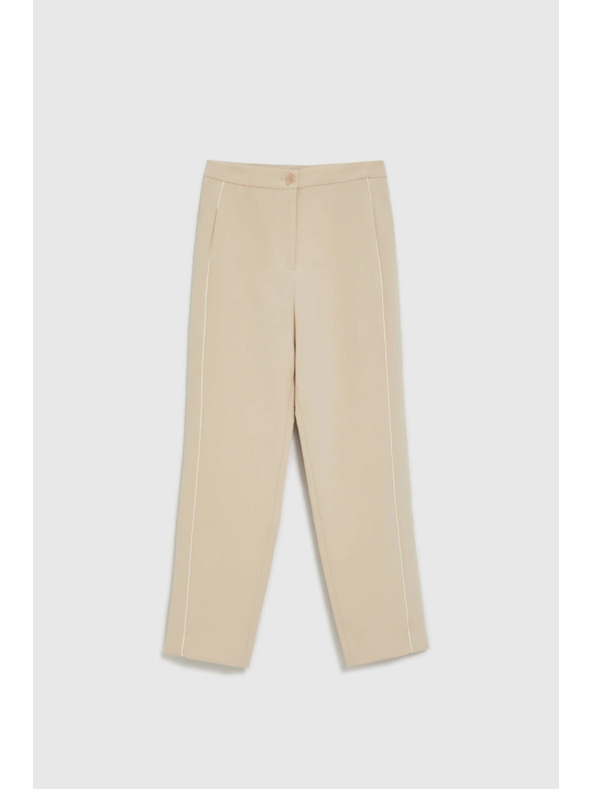 Moodo Gladke bežaste hlače Moodo