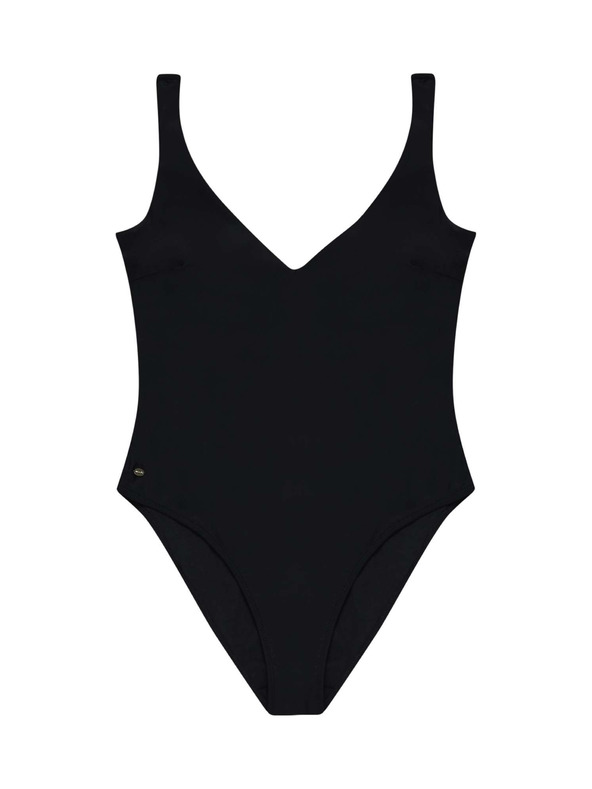 Moodo Gladke enodelne črne kopalke Moodo