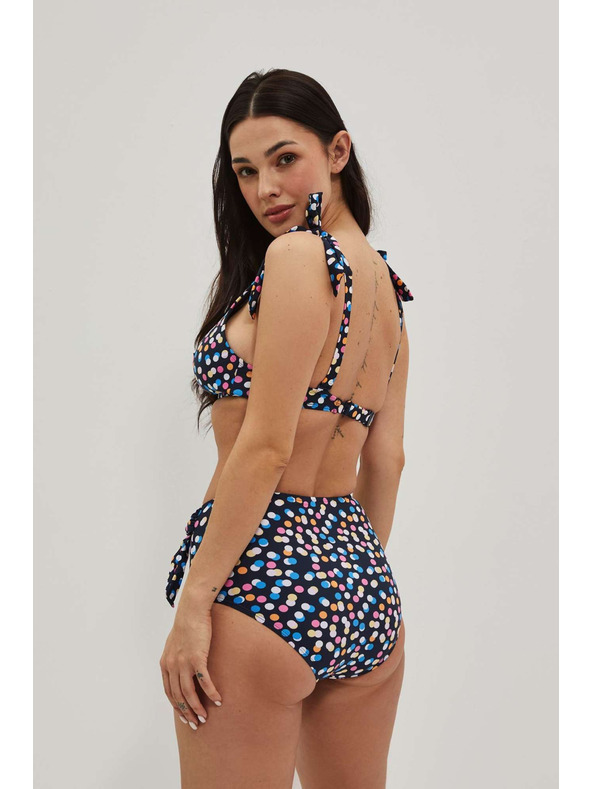 Moodo Bikini top s pikami, temno moder Moodo