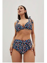 Moodo Spodnji del kopalk z visokim pasom, mornarsko modre Moodo
