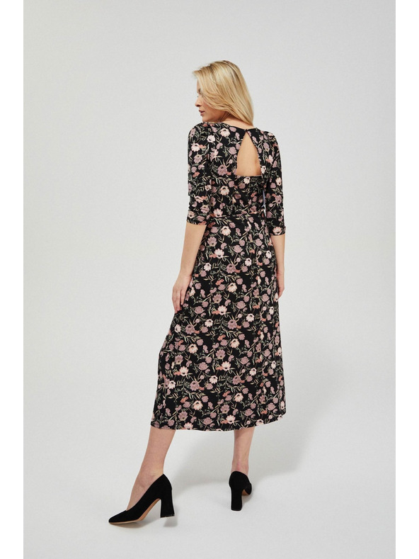 Moodo Obleke s cvetličnim potiskom Moodo