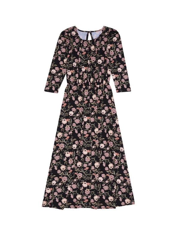 Moodo Obleke s cvetličnim potiskom Moodo