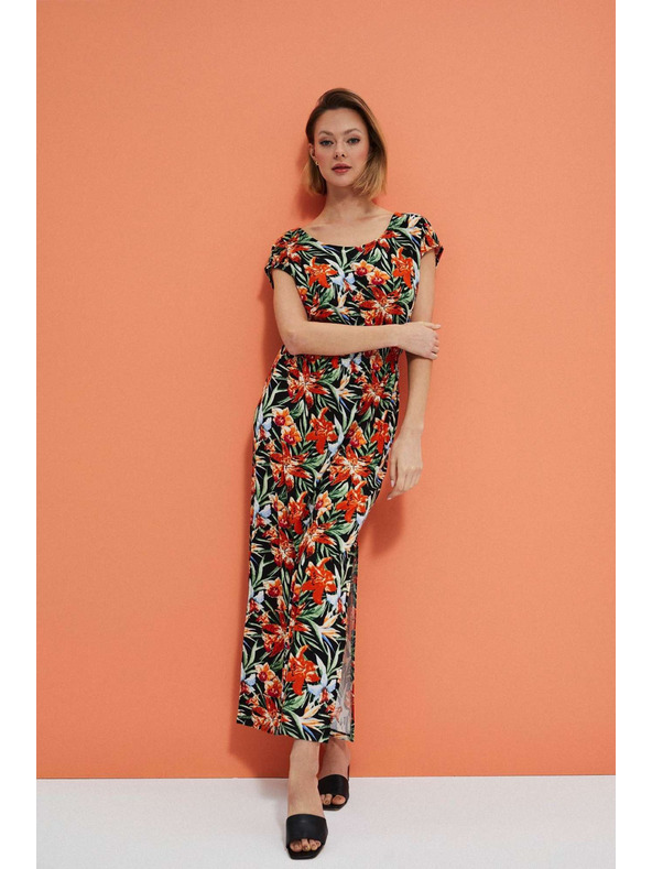 Moodo Obleke s cvetličnim potiskom Moodo