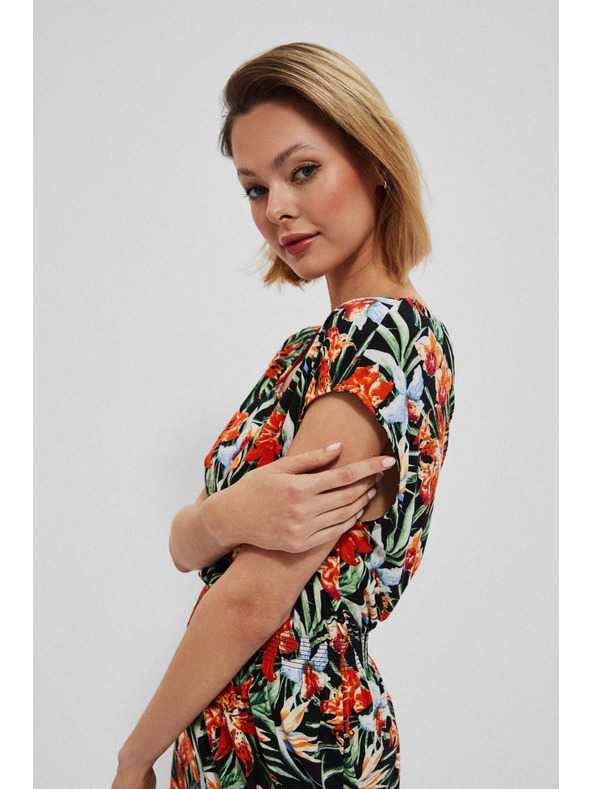 Moodo Obleke s cvetličnim potiskom Moodo