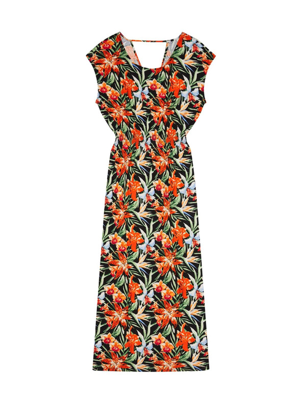 Moodo Obleke s cvetličnim potiskom Moodo