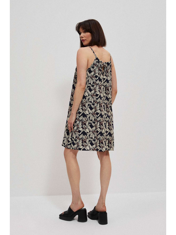 Moodo Viskozne obleke s cvetličnim vzorcem Moodo