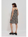 Moodo Viskozne obleke s cvetličnim vzorcem Moodo