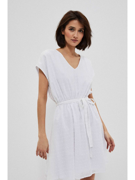 Moodo Obleke iz plumeti tkanine Moodo