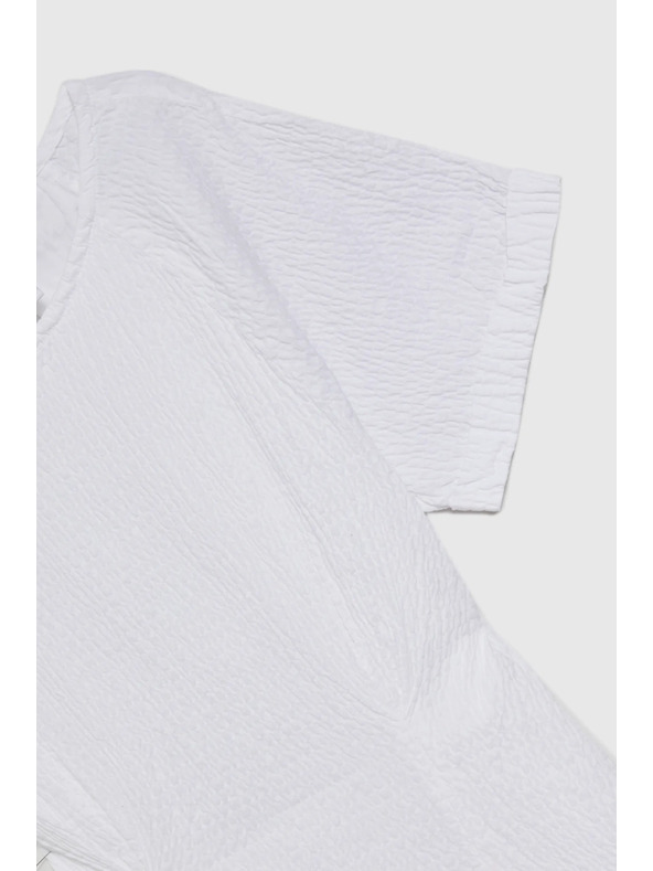 Moodo Bele bombažne obleke z golimi hrbti Moodo