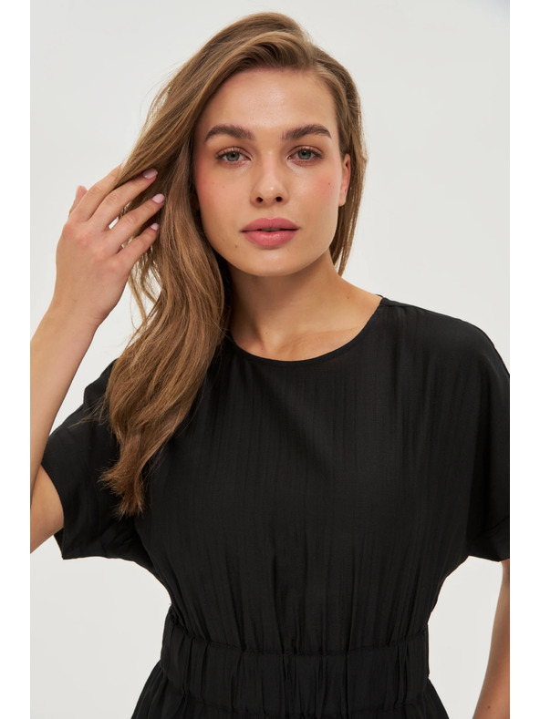 Moodo Črne viskozne obleke Moodo