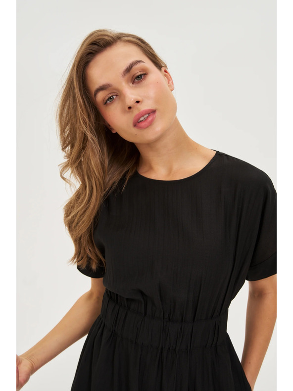 Moodo Črne viskozne obleke Moodo