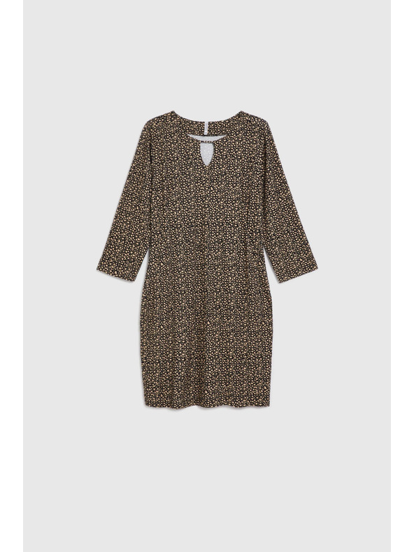 Moodo Črne obleke z nežnim vzorcem Moodo