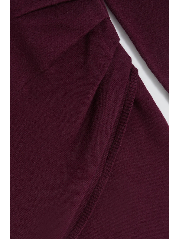 Moodo Pletene burgundske obleke Moodo